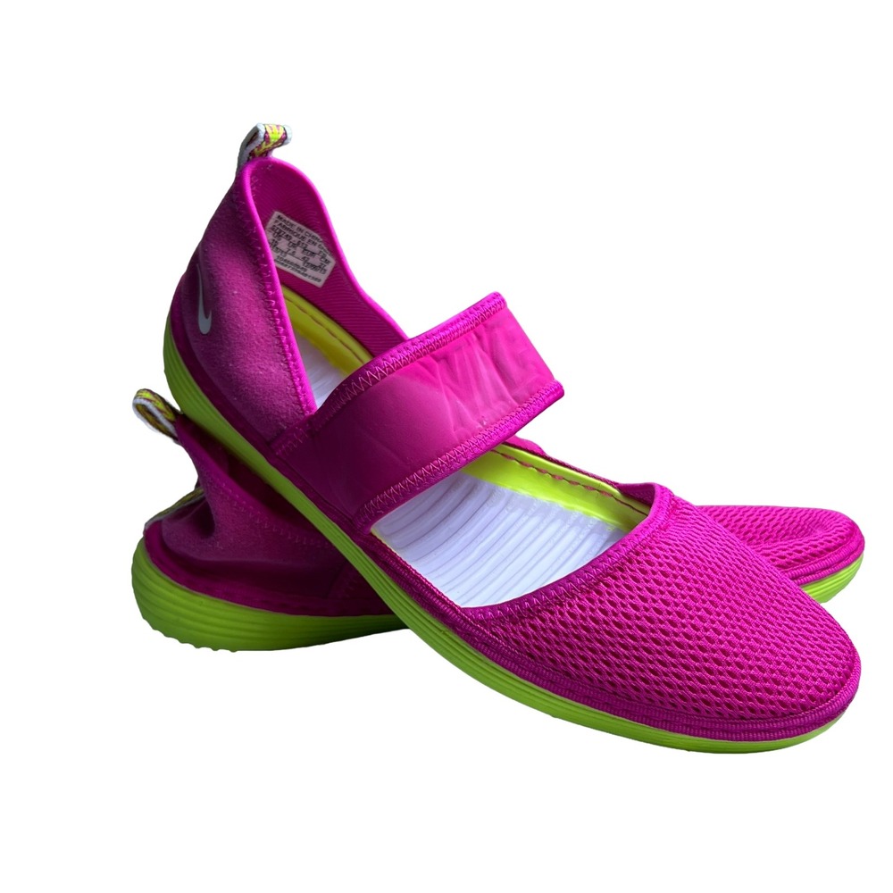 Nike Solarsoft Thong Mary Jane 2013 Women's Size 10 Pink Athleisure Flats